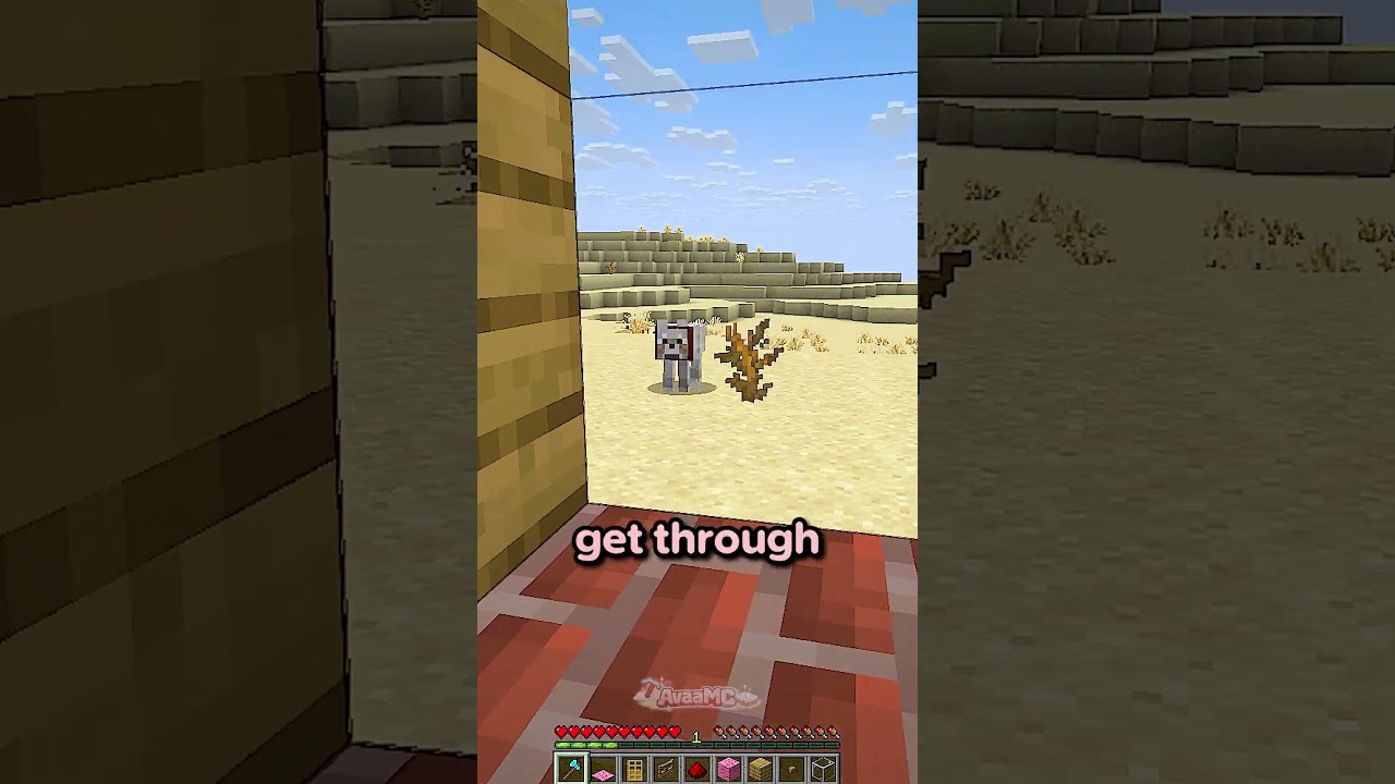 AMAZING DOOR for your PUPPY to Get In! #minecraft