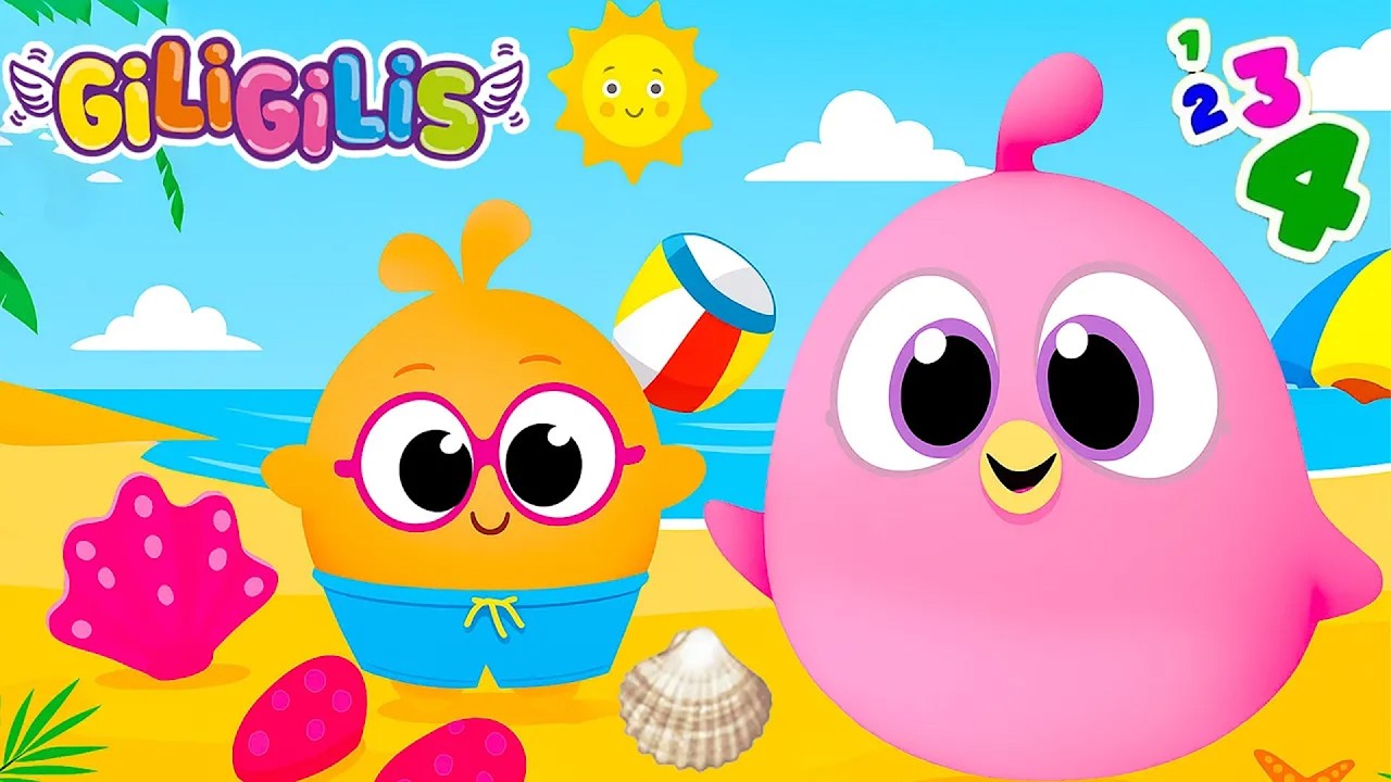 🌞 Summer Fun with Giligilis! Explore the Beach with Bright Colors & Cool Accessories 🏖️