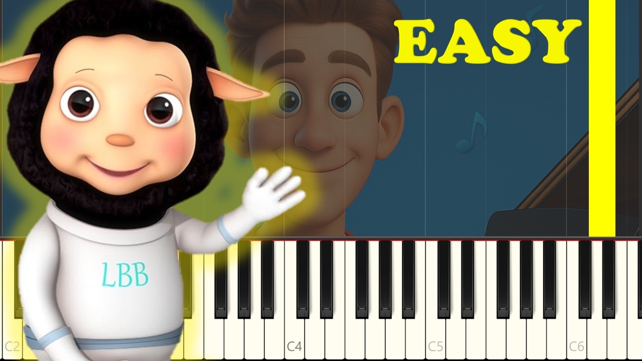 Hopping Song - Little Baby Bum Piano Tutorial