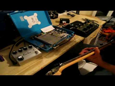 swell pedal using a metal pick