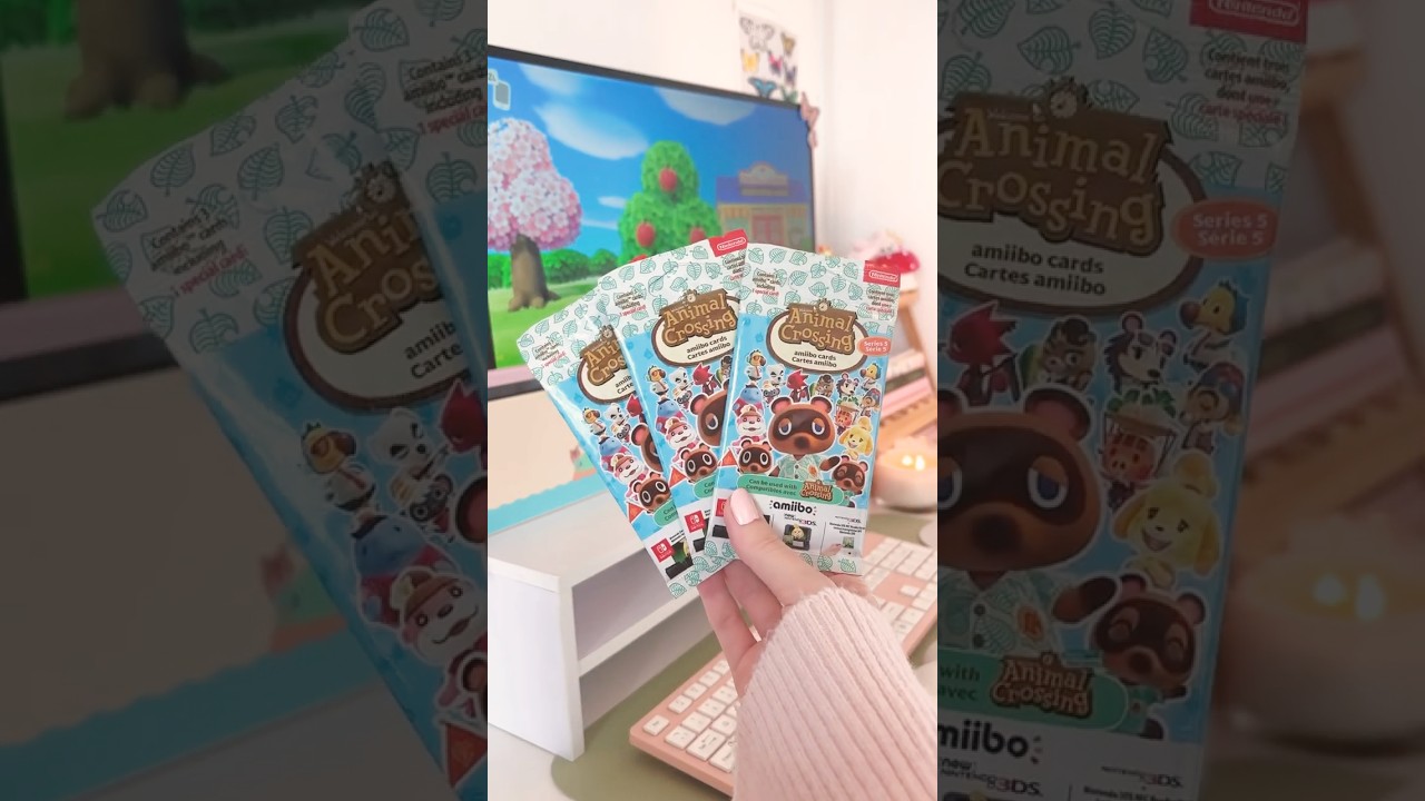 Opening ACNH Amiibo Cards! ✨ (Series 5)