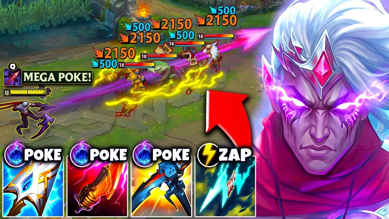 I'M ADDICTED TO THIS MEGA POKE VARUS BUILD! (SPAM POKE LONG RANGE ARROWS)