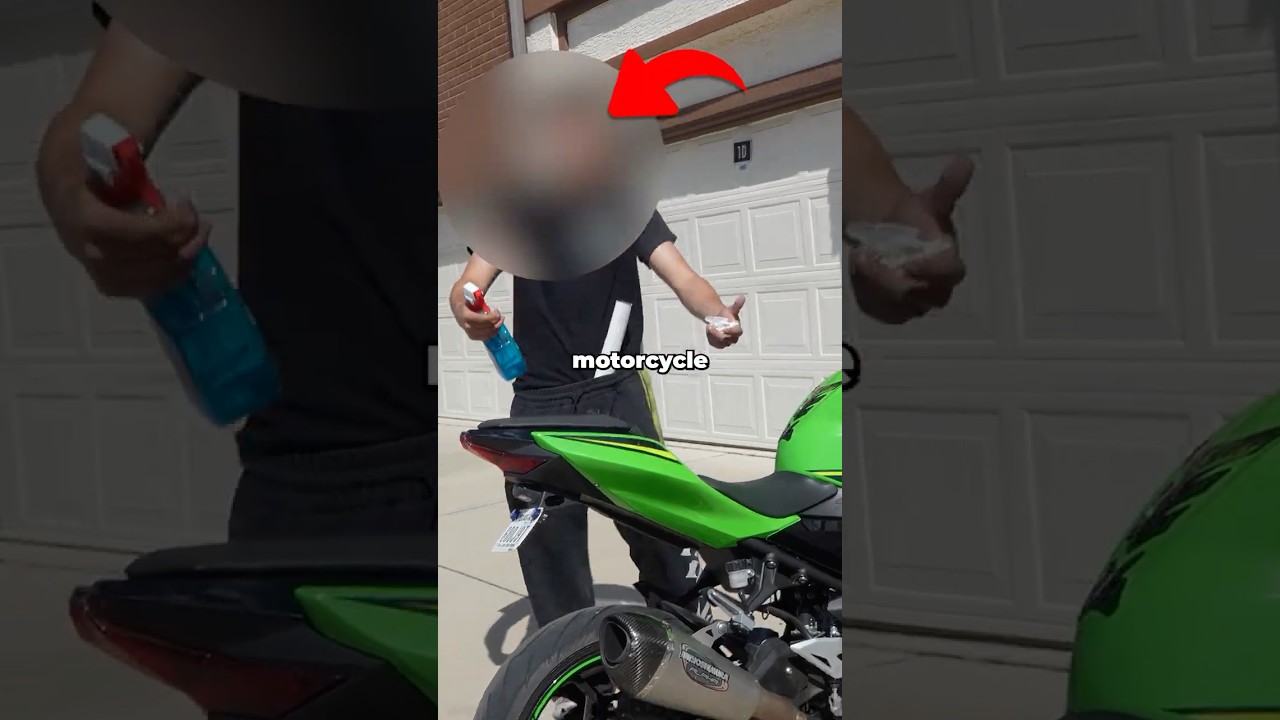 Catching a Motorcycle Thief in The Act!