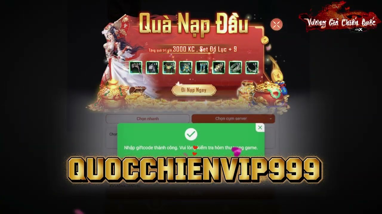 GiffCode Vương Giả Chiến Quốc