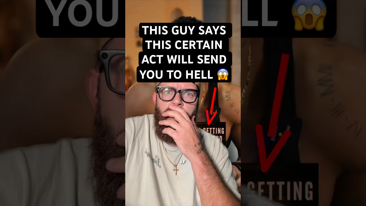 THIS GUY SAYS THIS CERTAIN SIN SENDS YOU TO HELL 😱