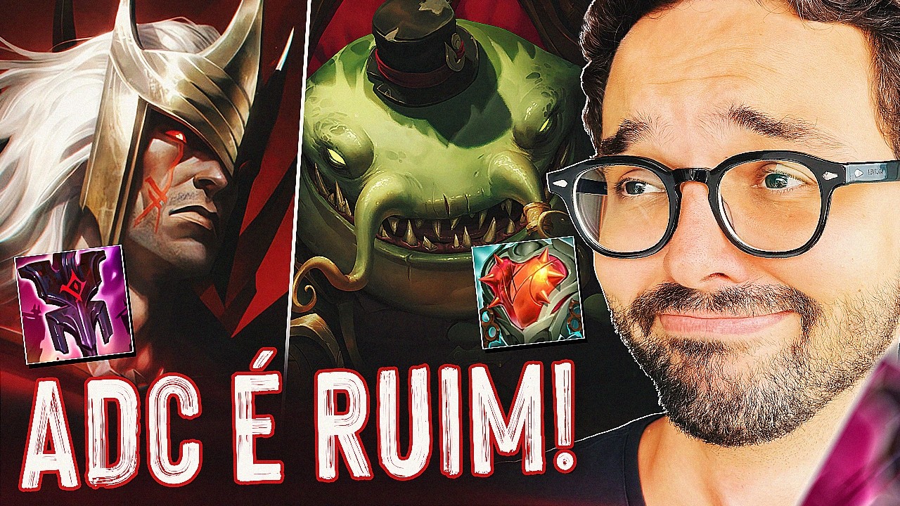VOCÊ ESTÁ JOGANDO ERRADO DE ATIRADOR! O NOVO META DO LOL