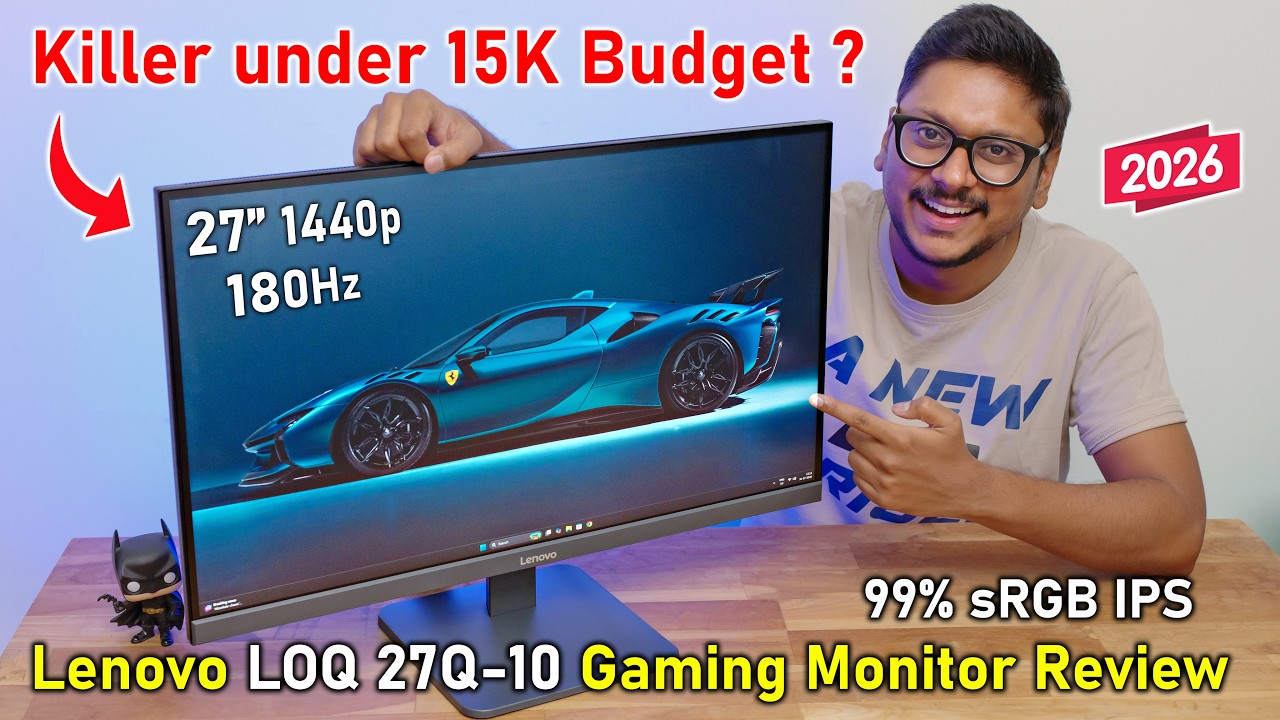 Best Gaming Monitor under 15K ..? 😱 27" 1440p 180Hz Monster !!🔥