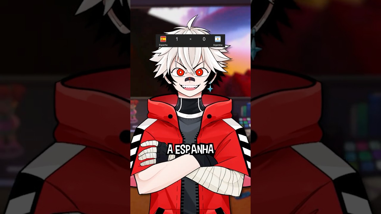 A ESPANHA GANHOU A COPA DO MUNDO, MAS... #toshiruz #vtuber #shorts