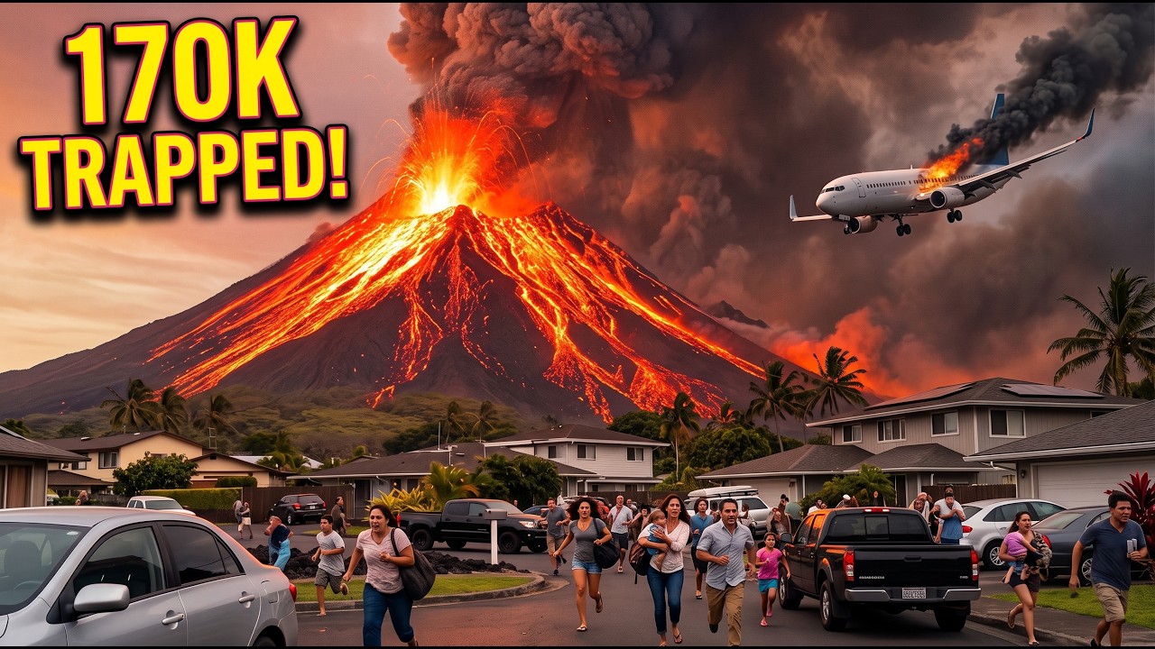 Anak Krakatoa Volcano Erupts in Indonesia: Terror Spreads, 170K Stranded & Earth Freezes! 🚨