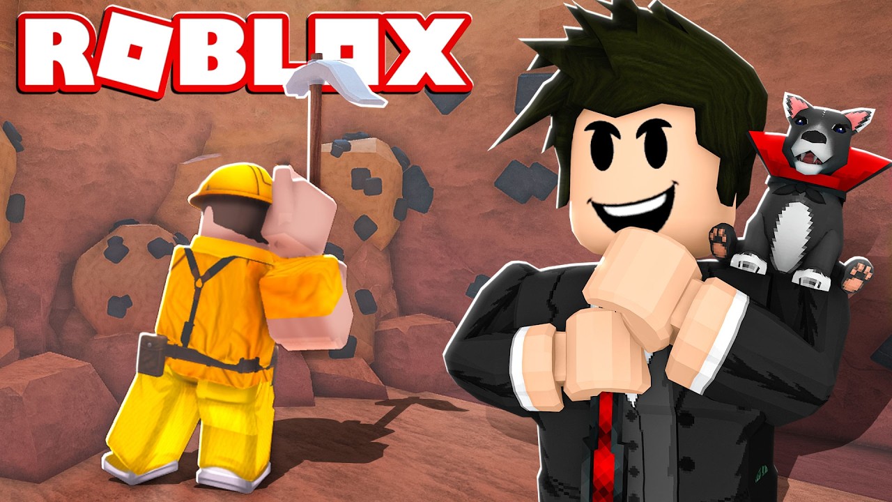 LOKIS ESCAVANDO OS BURACOS | Roblox - Mining Empire