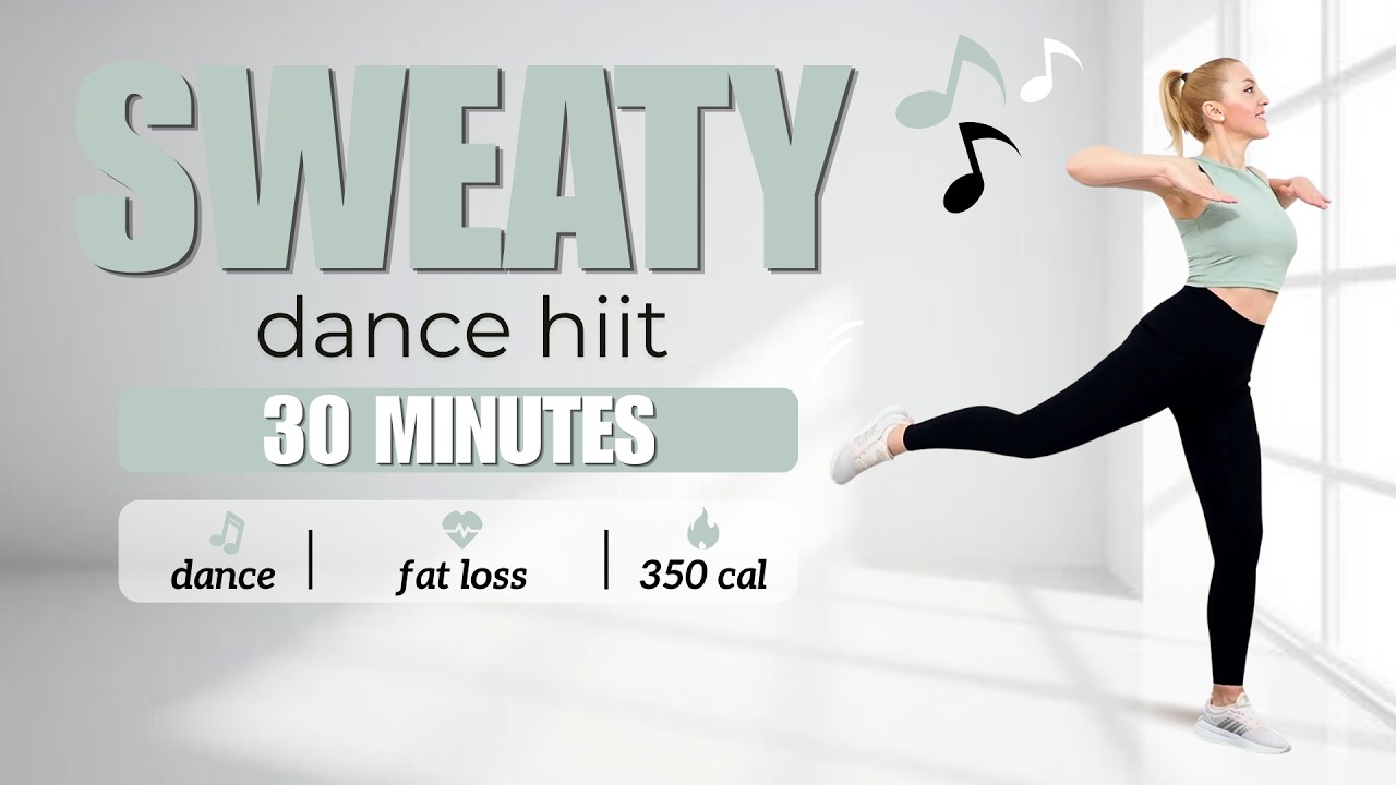 🔥30 MIN DANCE HIIT - SWEATY CARDIO WORKOUT🔥All Standing, No jumping 🔥Aerobics Style Workout🔥