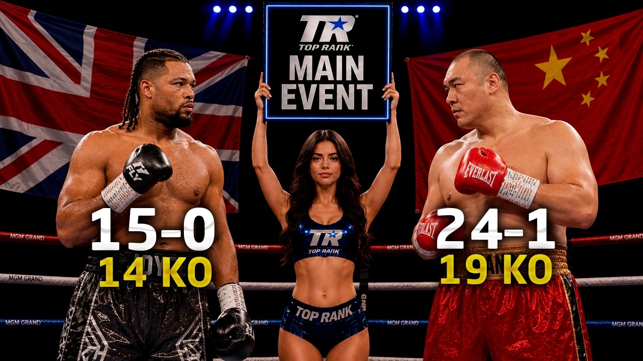 Joe Joyce (UK) vs Zhang Zhilei (China) - Full Fight Highlights