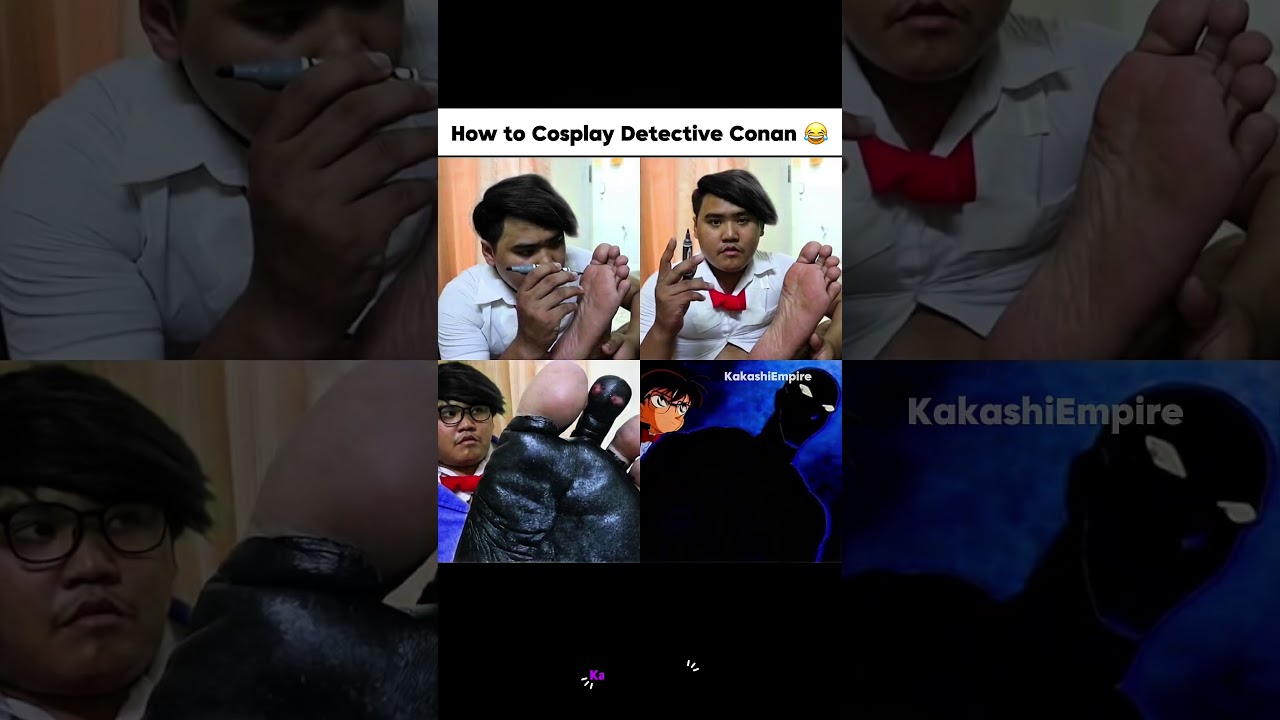 How to Cosplay Detective Conan 😂