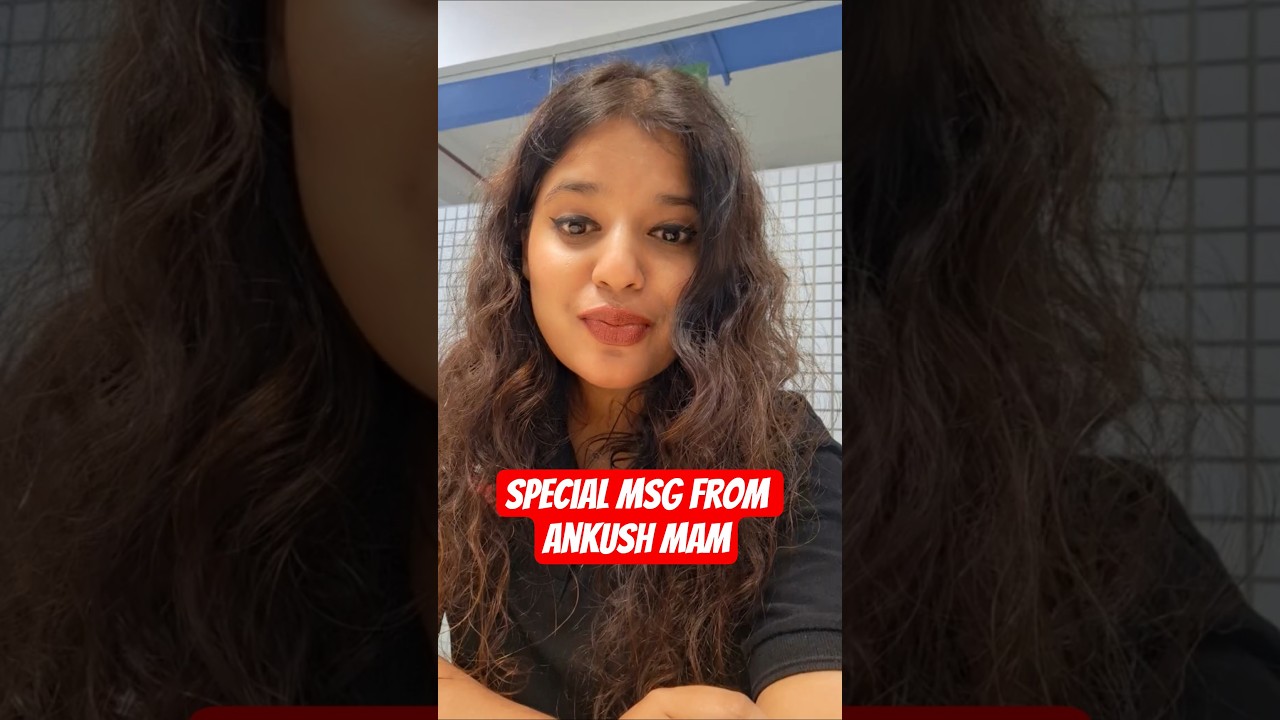 Special Msg From Ankush Mam #psssb #highcourtclerk #punjabpolicepaper2026 #shortsfeed