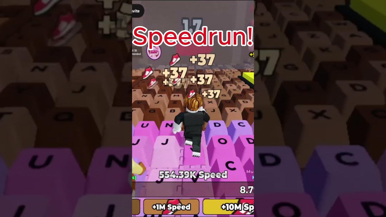 Speedrun Gone Wrong...  #roblox #speedrun #robloxshorts #fail