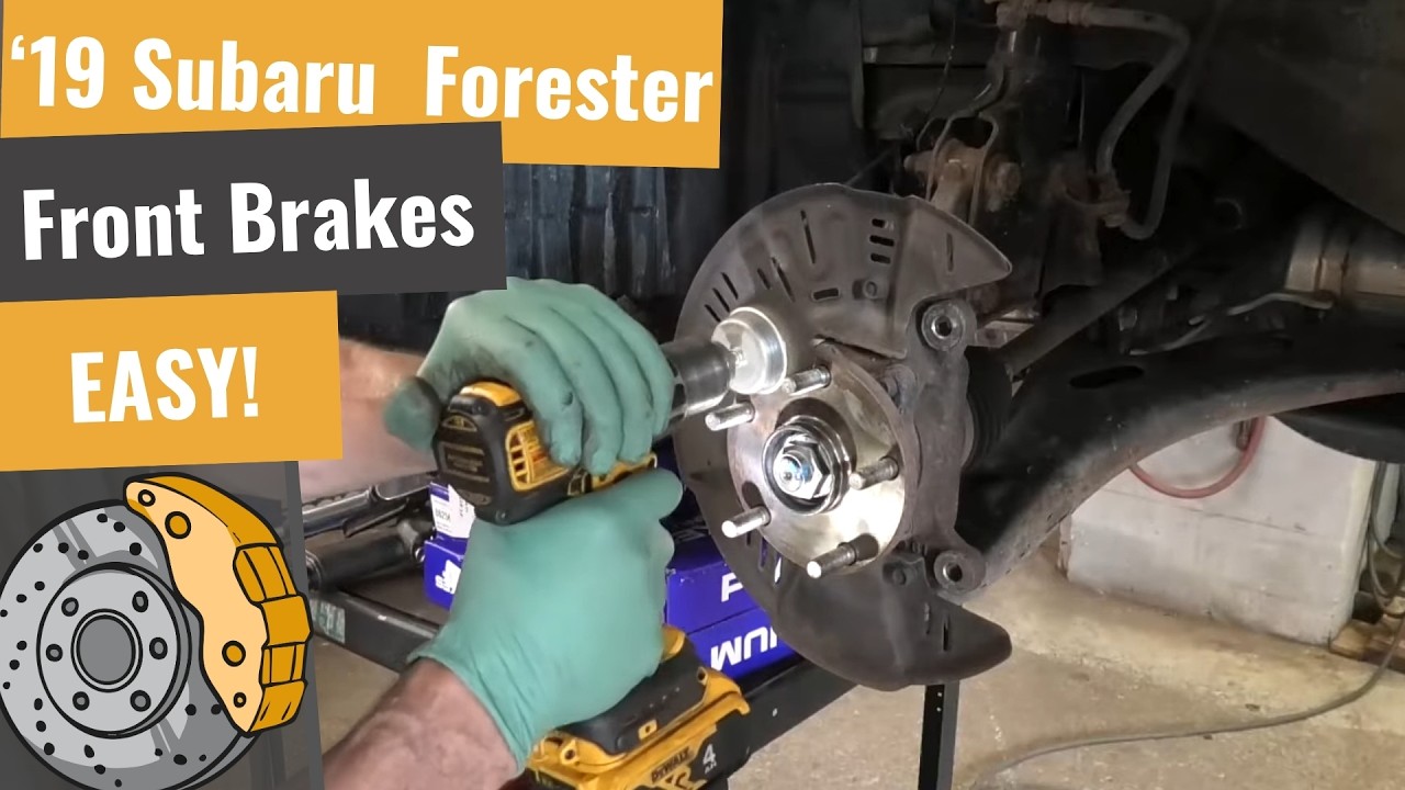 2019 Subaru Forester Front Brake Job - Pads & Rotors