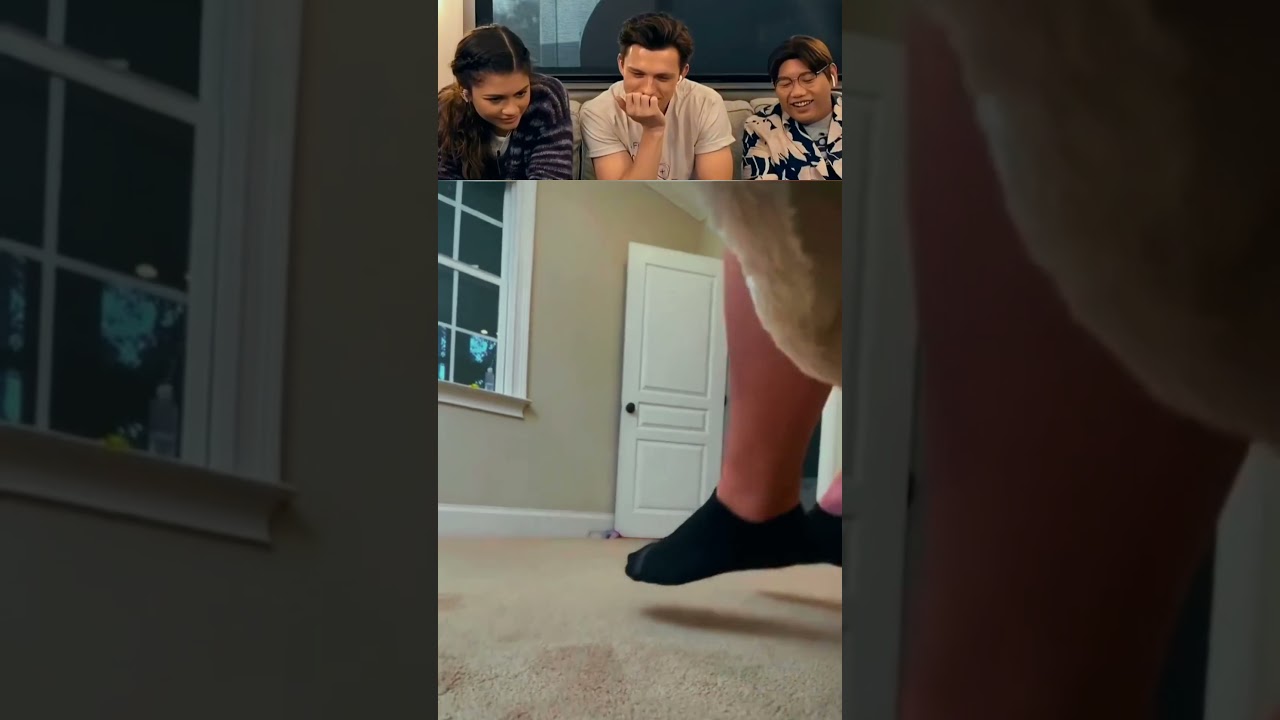 Tom Holland React Viral Videos #tomholland #funny #trynottolaugh #reaction