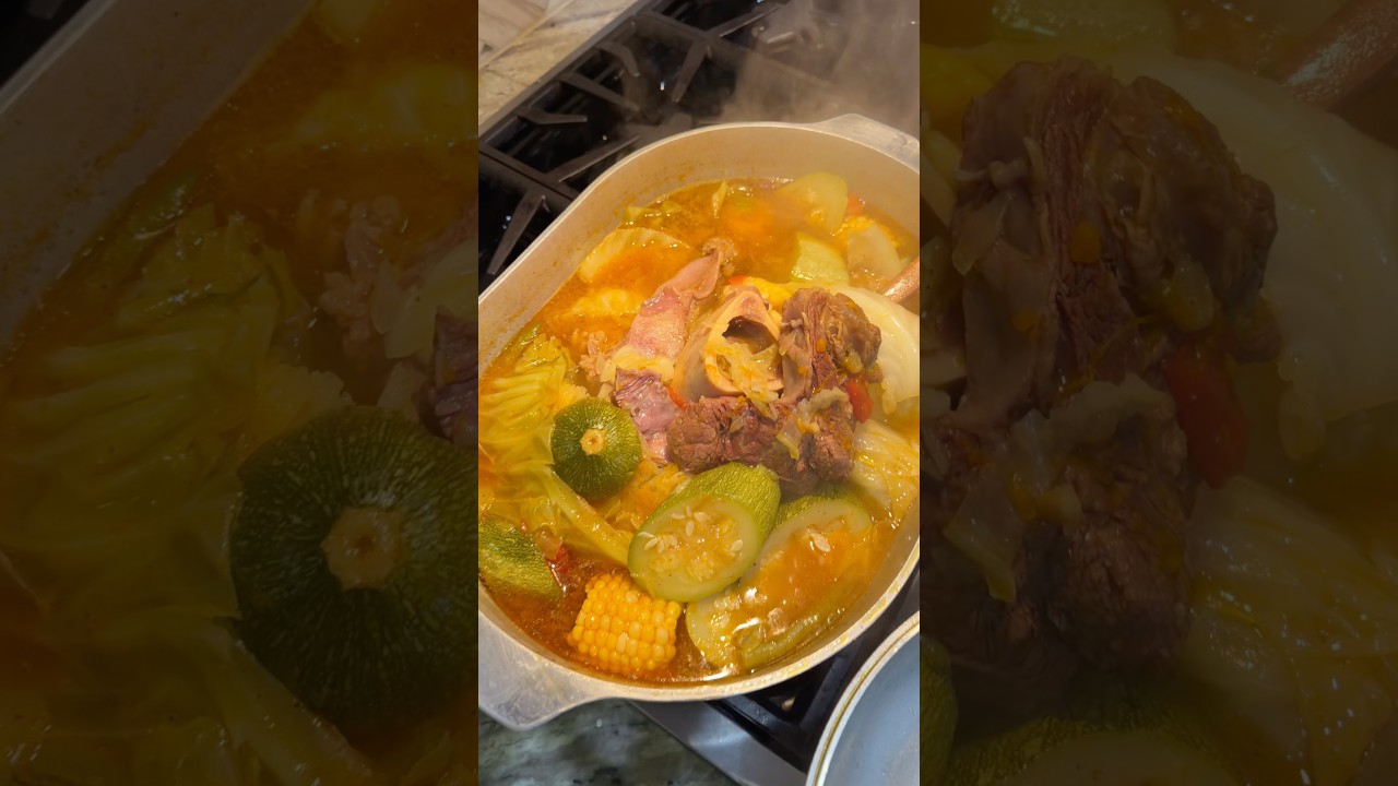 CALDO DE RES ,Our bestie Elsa’s recipe- she doesn’t measure,It’s not exact, but it’s Elsa-approved.