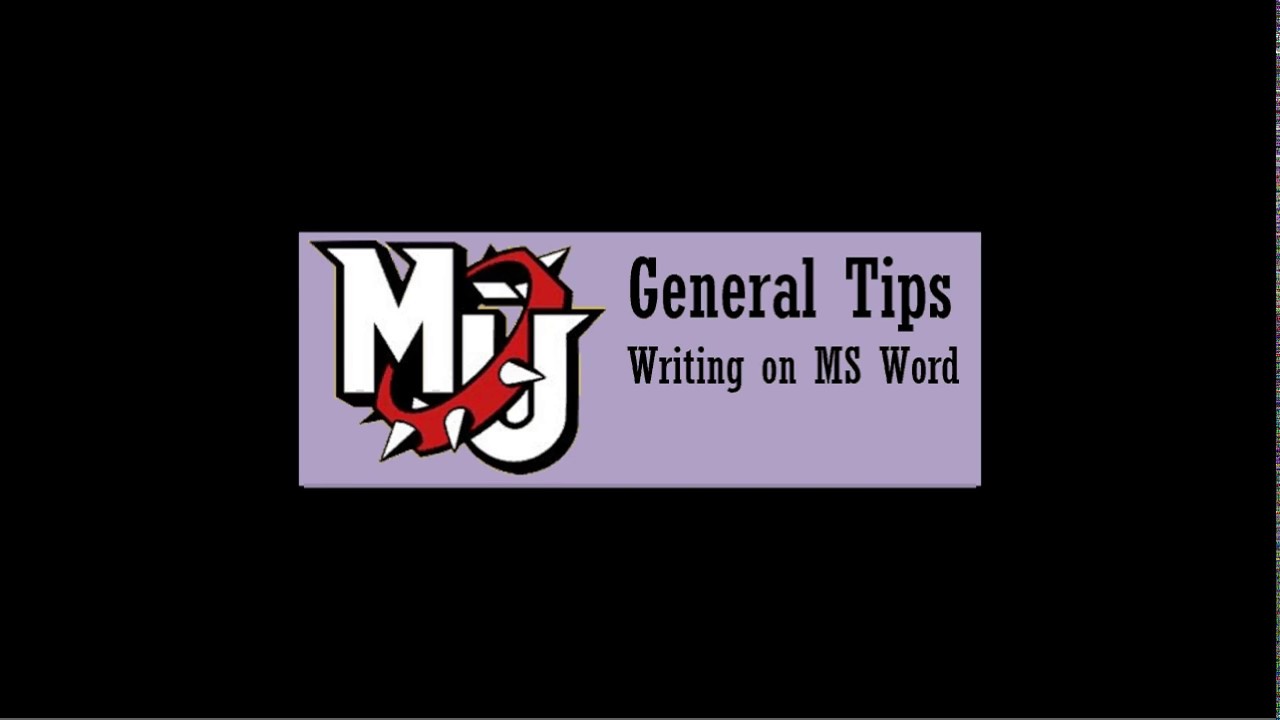 Writing into word