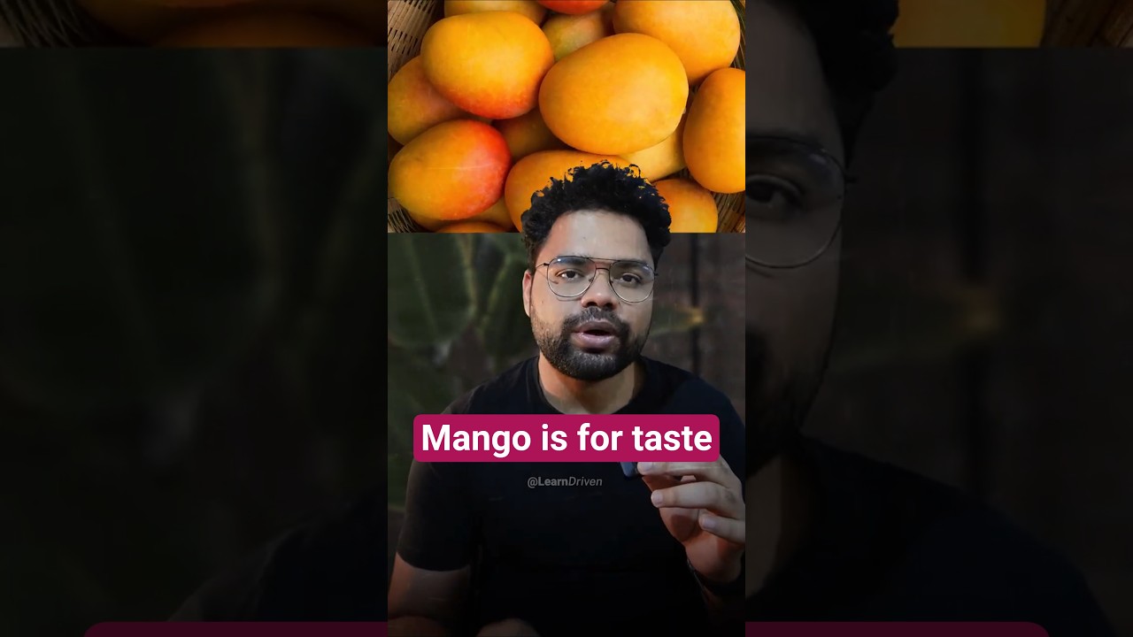 Natural mango is a seasonal gift 🥭