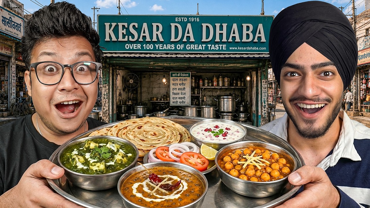 We Tried Every Viral Dhaba at Amritsar!!! @Param_aedy