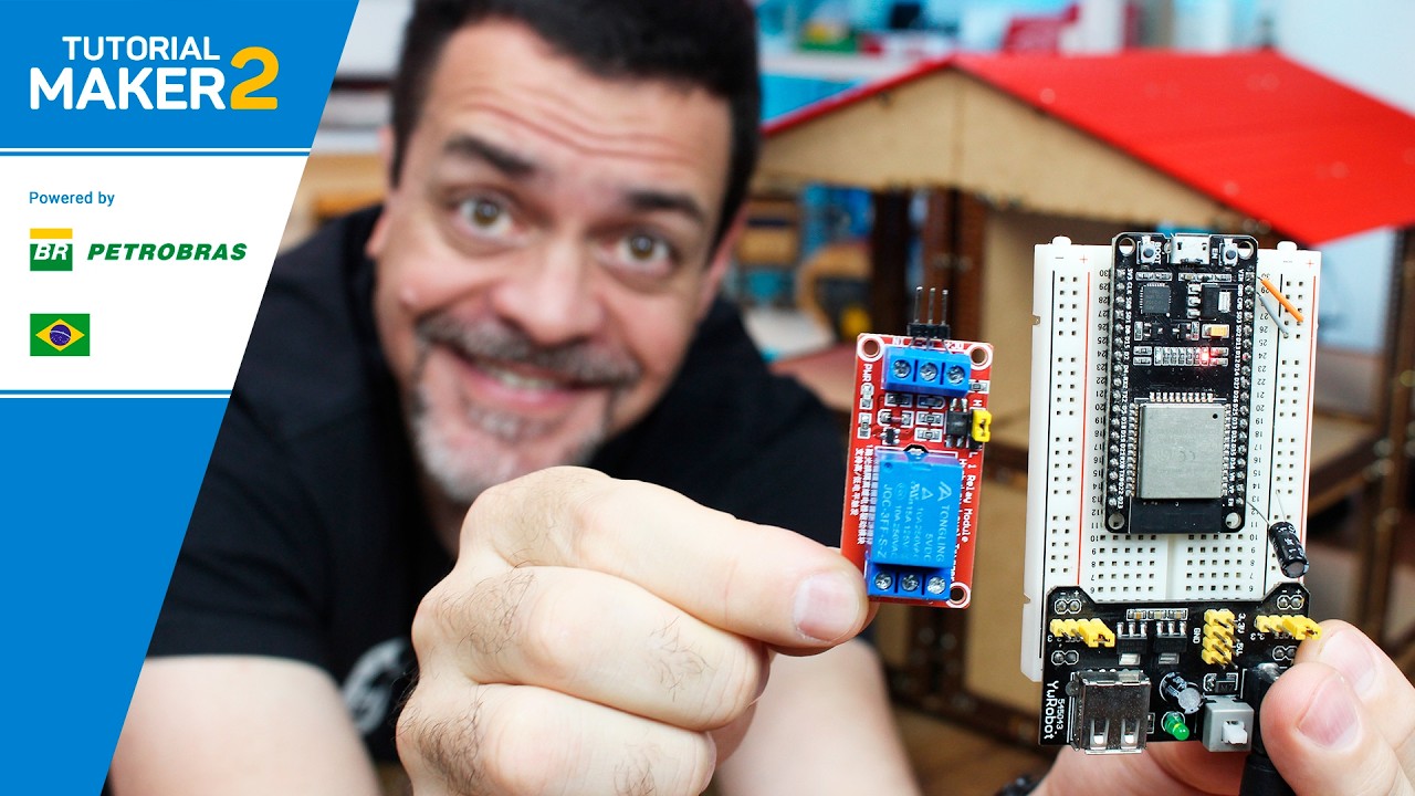 Casa Inteligente do Zero: Relé Inteligente — Ligue pela Temperatura | Tutorial Maker II #05