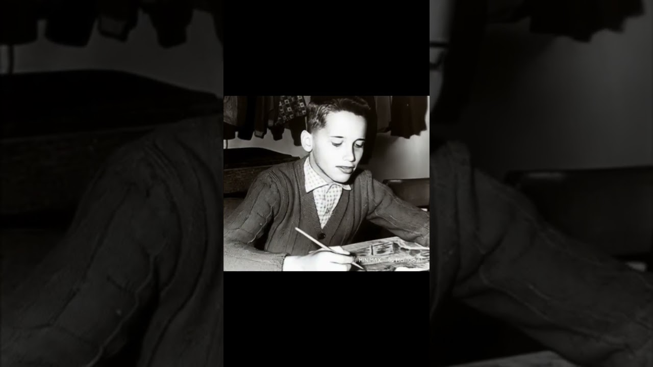 12-year-old Arnold Schwarzenegger