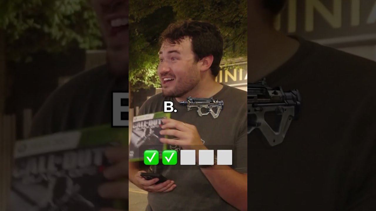 Call of Duty Trivia vs Strangers 😂 #21