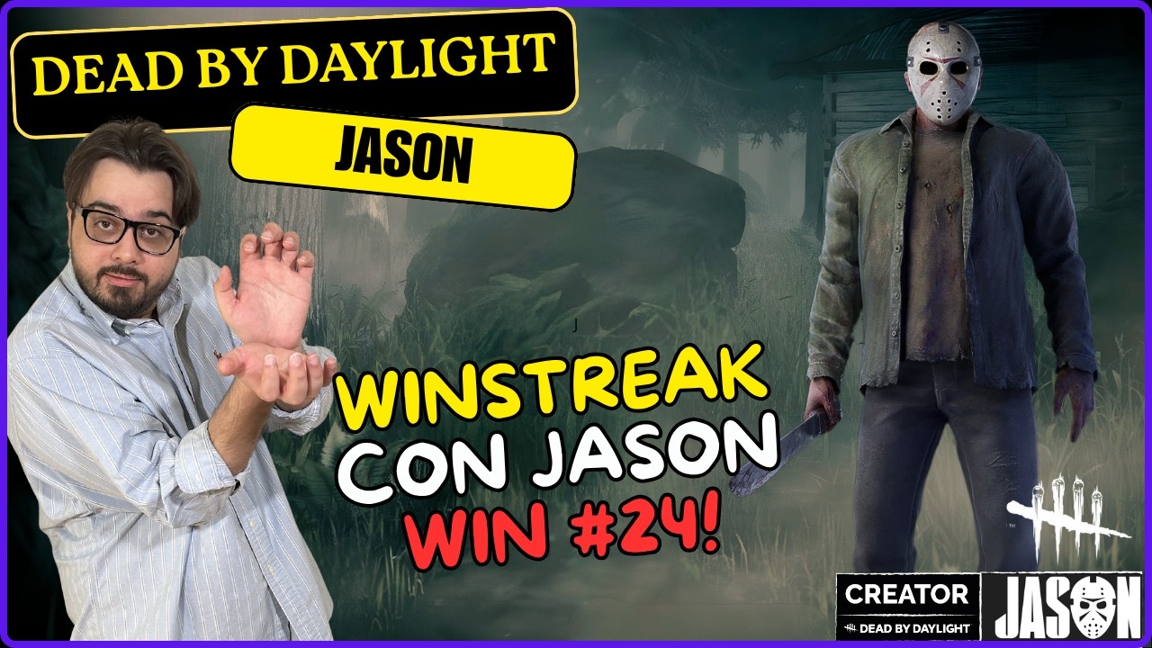 WINSTREAK CON JASON GAME #24 ! #DBDCREATOR - DBD ITA Gameplay JASON (The Slasher)