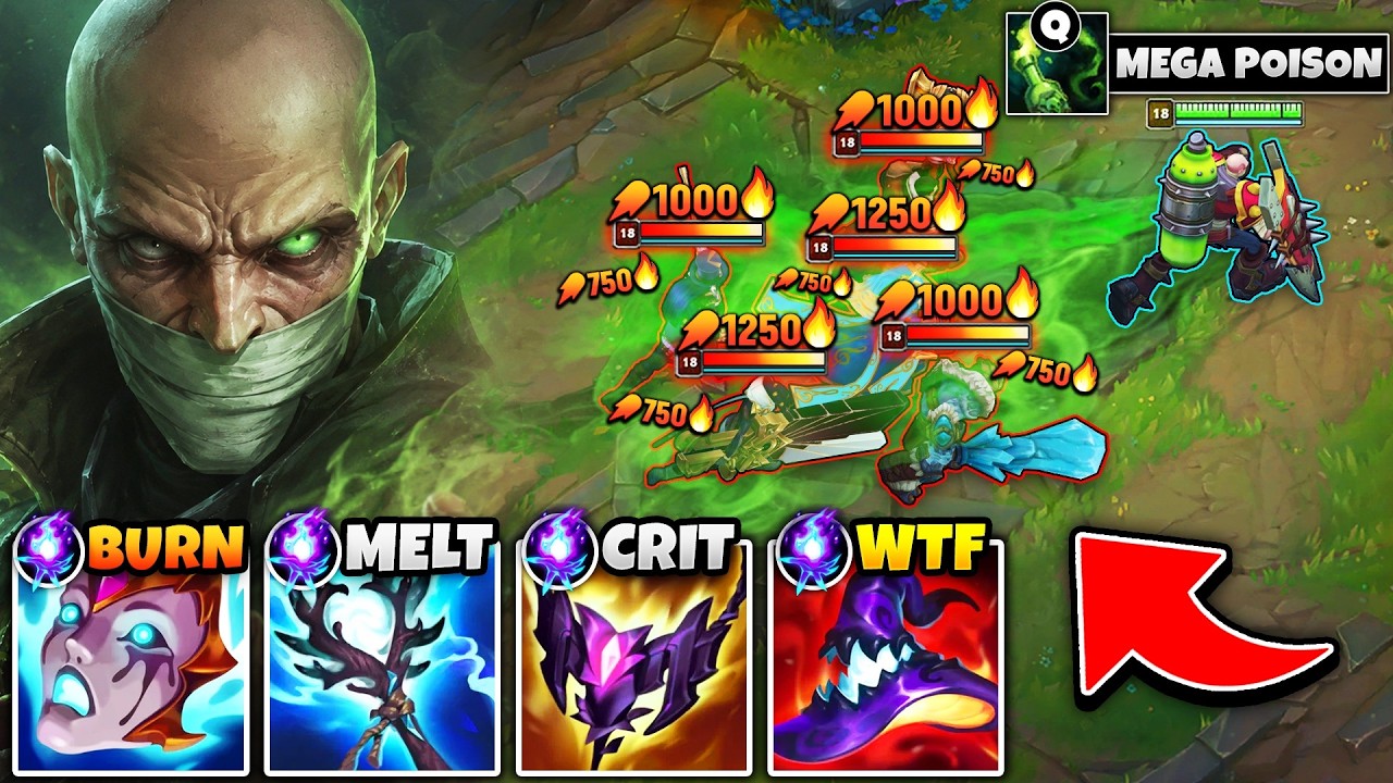 FULL AP SINGED MID IS ACTUALLY BROKEN! THIS POISON DAMAGE IS BEYOND RIDICULOUS!