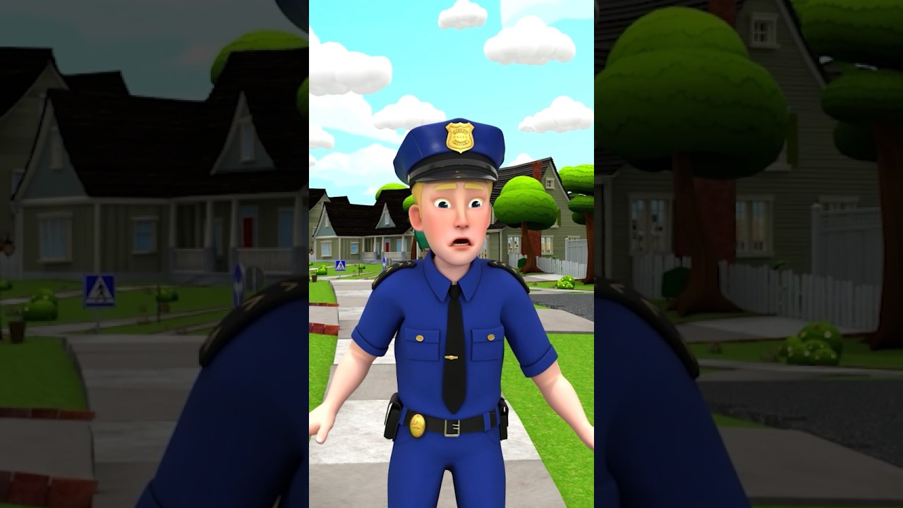 Be Careful!😱 Dangerous Manhole Cover | Kids Play Safe | Nursery Rhymes for Kids #shorts