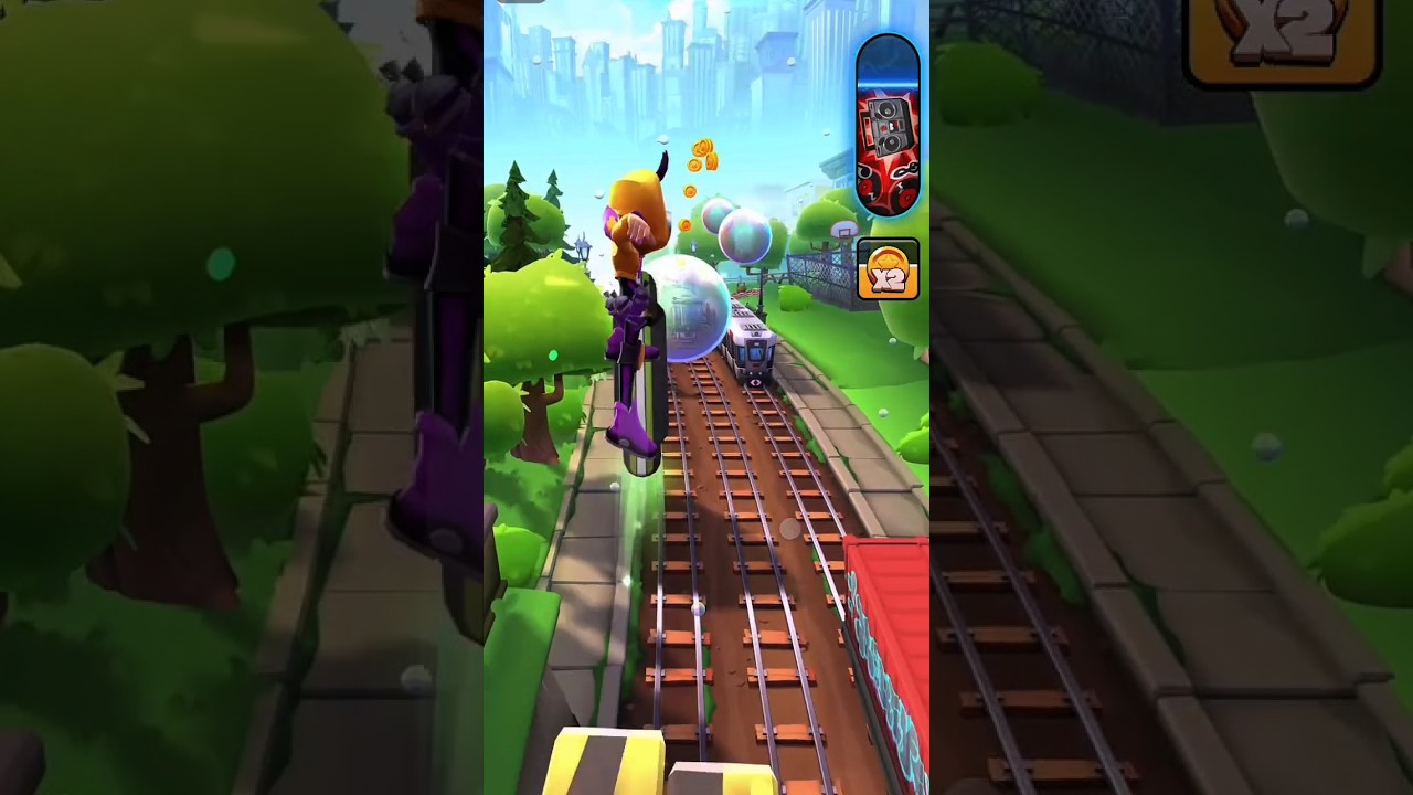 This Run Was TOO CLOSE! 😱 | Subway Surfers City #subwaysurfers #gaming #viral #shorts