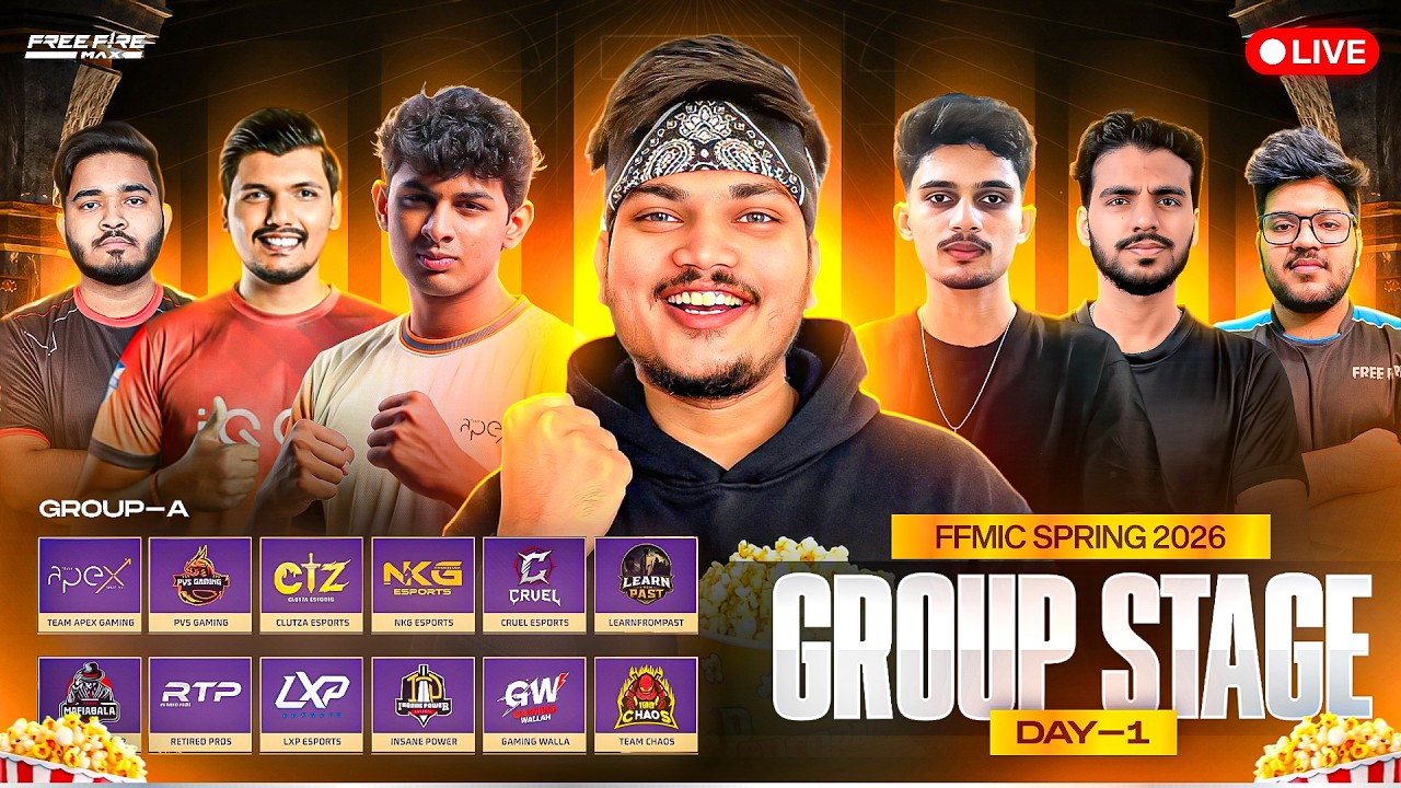 🔴 FREE FIRE LIVE TEZ FFMIC GROUP A TAG VS CTZ WHO WILL DO TABLE TOP !! - TSG RITIK