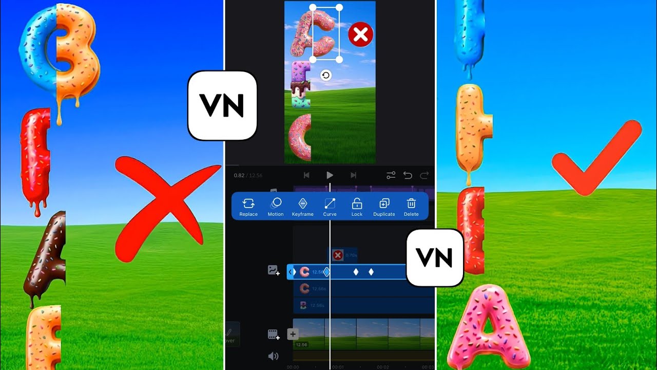 Vn App ABC Video Editing Tutorial | ABC Kids Video Editing In Vn App | ABC Video Kaise Banaye