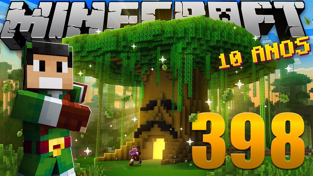 O PROJETO QUE DUROU UMA DÉCADA - Minecraft Em busca da casa automática #398