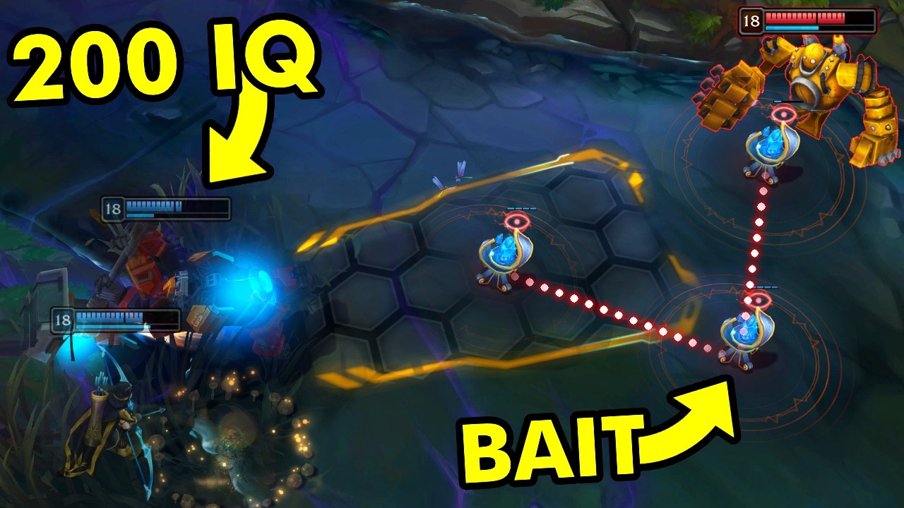 50 PERFECT BAITS IN LEAGUE OF LEGENDS!