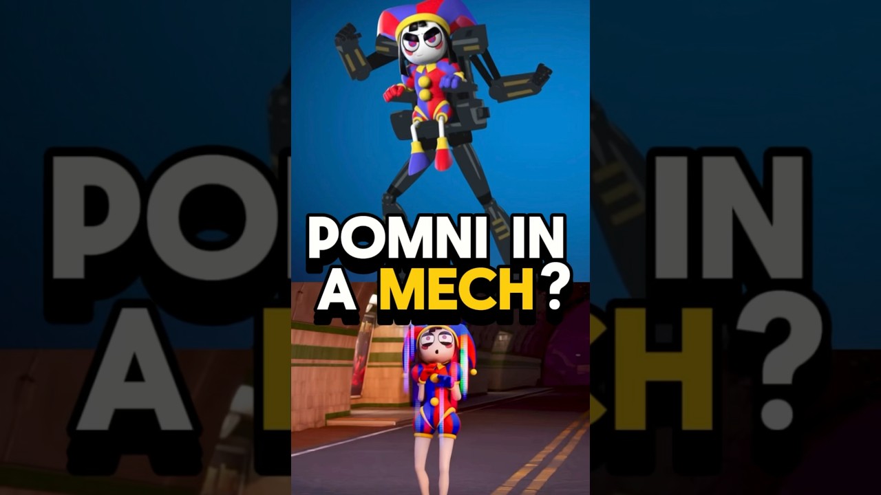 Pomni Should Have Been In a MECH In FORTNITE? #tadc #pomni #jax #fortnite #amazingdigitalcircus