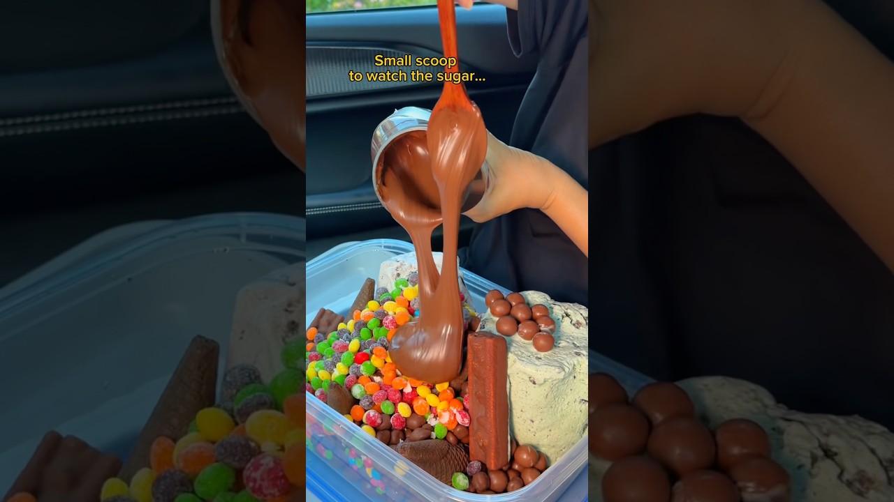 When Asian mom lets you eat only one cup of ice cream… #food #eating #mukbang #EasyRecipe #dessert