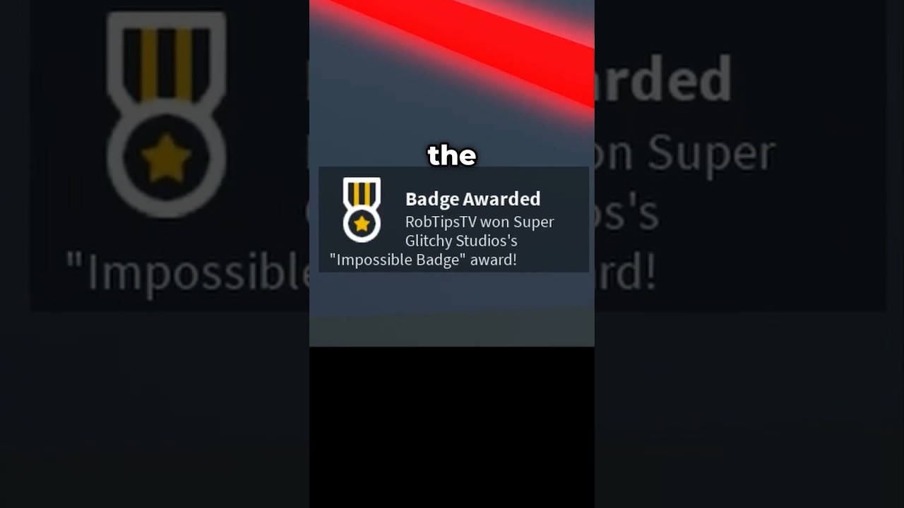 I Got Roblox's Impossible Badge