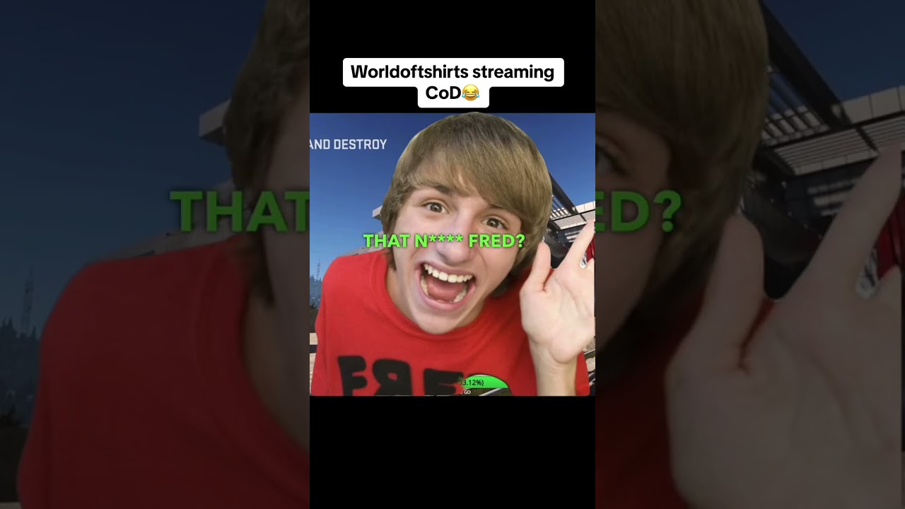 WorldofTshirts streams CoD
