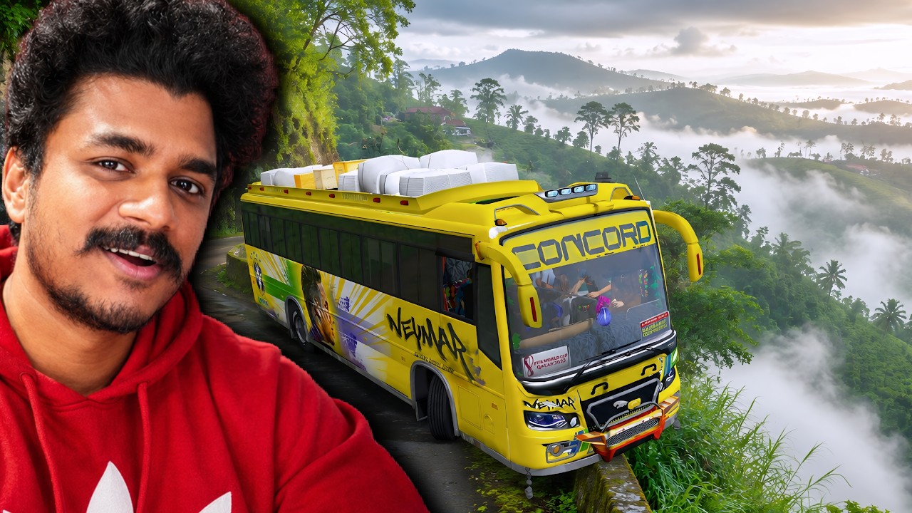 I Became a Kerala Private Bus Driver... EXTREME Bus Driving! 🔥