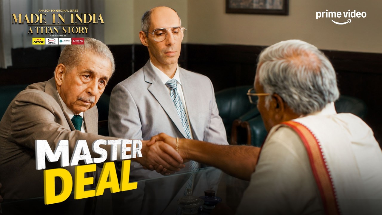 Titan की सबसे बड़ी Partnership 🤝 ft. Naseeruddin Shah | Made In India: A Titan Story | Prime Video