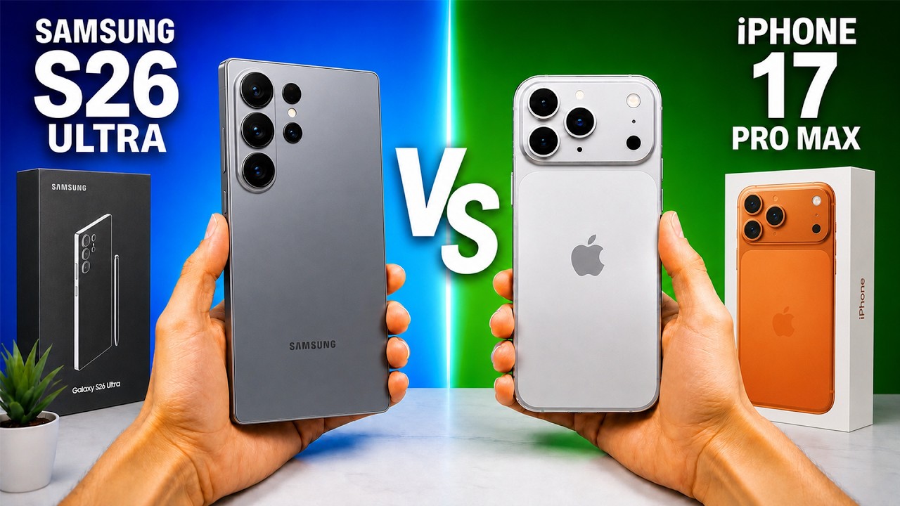 Samsung Galaxy S26 vs iPhone 17 ¿Cuál Comprar en 2026?