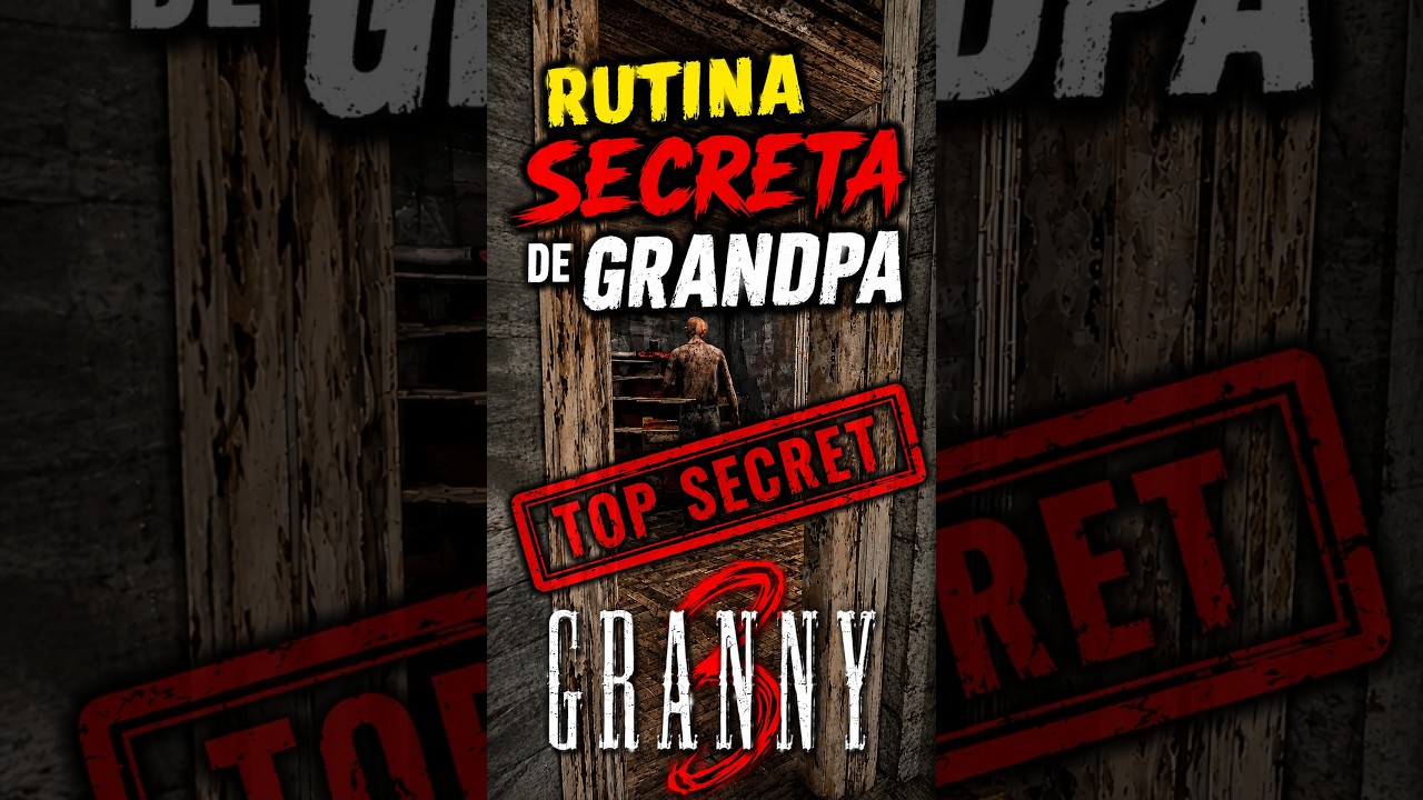 ESPIÉ A GRANDPA POR 24 HORAS EN GRANNY 3 😱🏚️