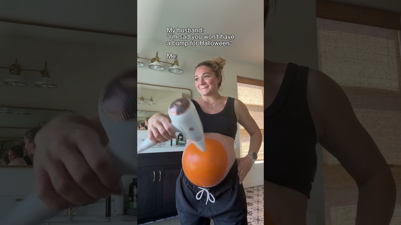 My husband was sad I wouldn't be pregnant on Halloween