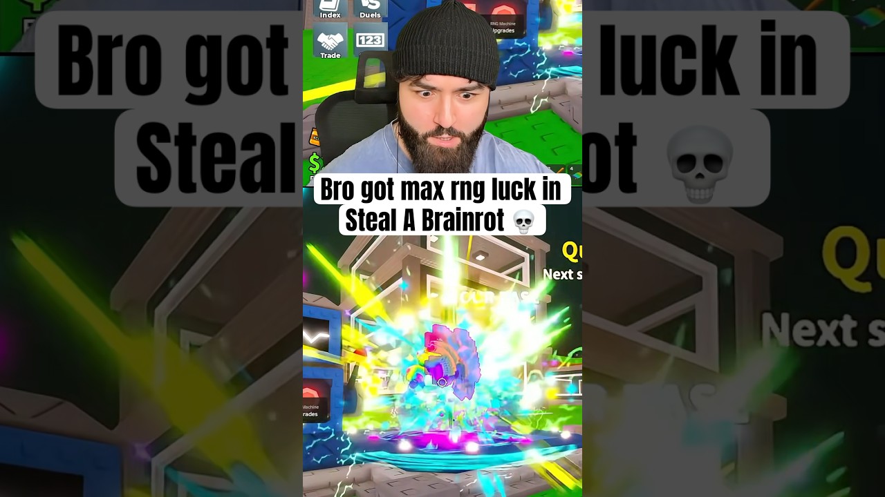 Sammy trolled me with max rng luck in Steal A Brainrot
