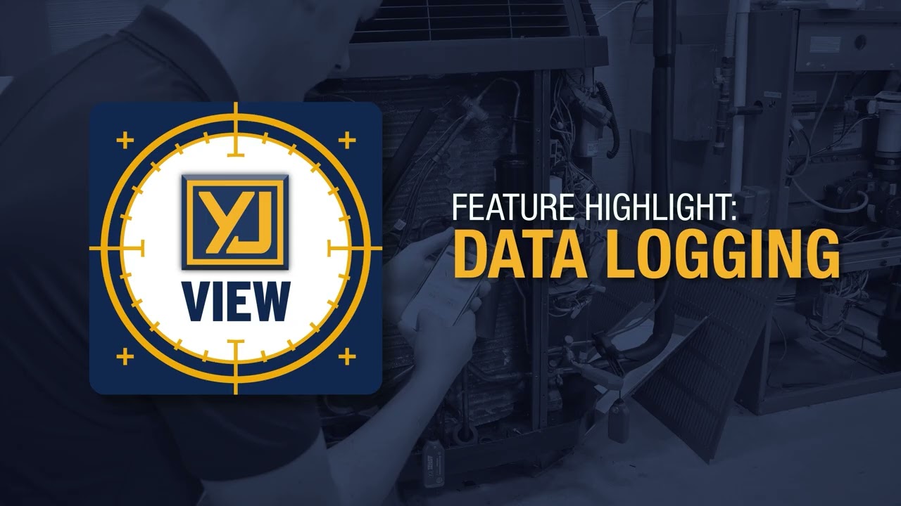 YJACK View® App Refresh Data Logging Session