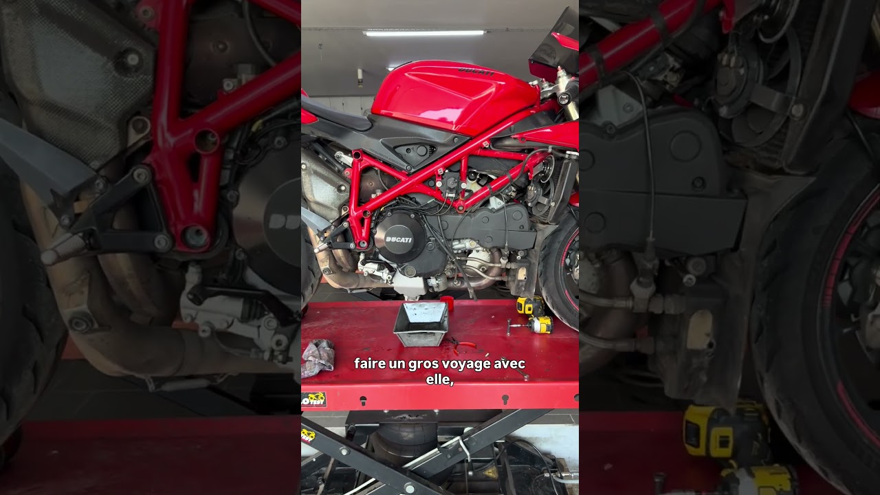 This the end #ducati #848 #evo #mechanic #moto #motard #superbike