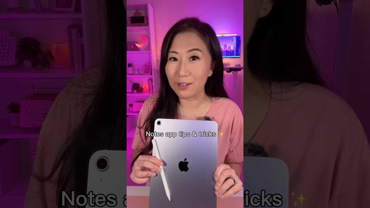 Notes app tips & tricks 💕✏️ iPad note taking