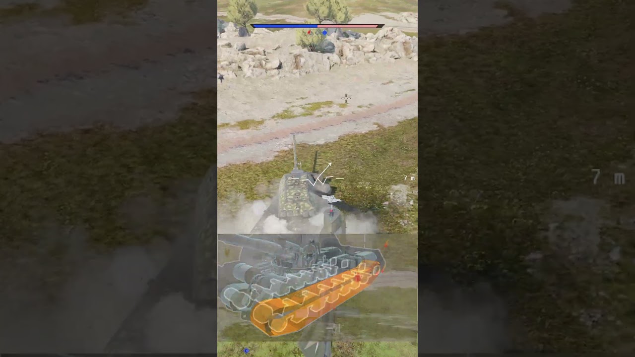 Helicopter Gives Maus Haircut✂️✂️✂️ #warthunder #gaming